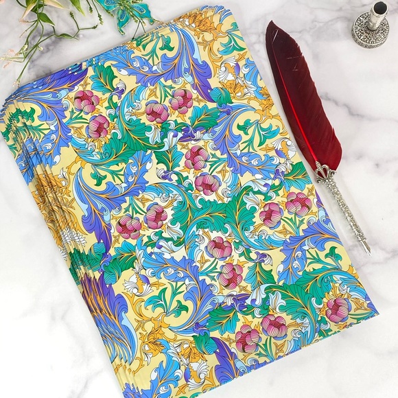 50 10X13 Flower Splash Poly Mailers PRICE IS FIRM - Picture 4 of 7